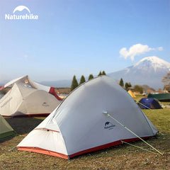 Naturehike Camping Tent Ultralight Portable Cloud Up 1 Person Shelter Tent Folding Backpack Waterproof Tent Travel Beach Tent