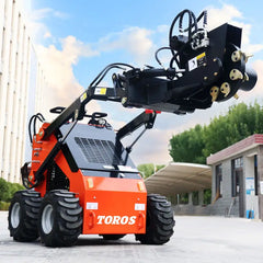 Customized High Quality Earth-moving Machinery Mini Skid Steer Loader Factory Price Skid Steer Loader Multifunctional Hydraulic